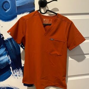 Figs Scrub Set Orange